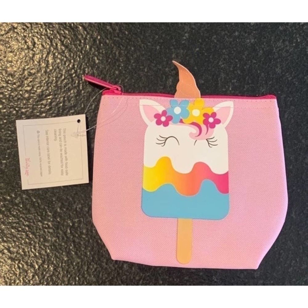 Thirty-One Cool Zip Snacker UNICORN Royal Treat